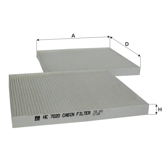 HC7020 Polen Filtresi