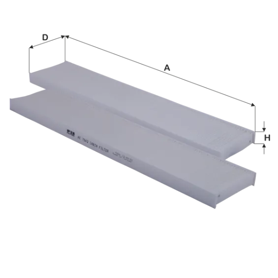 HC7043 Polen Filtresi
