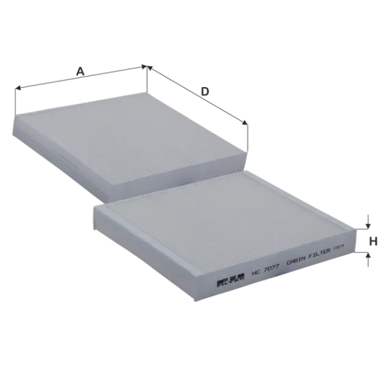 HC7077 Polen Filtresi