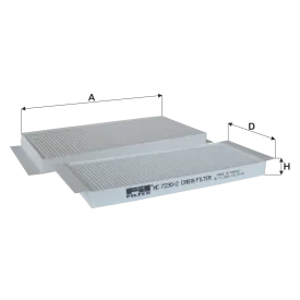 HC7230-2 Polen Filtresi