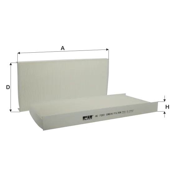 HC7251 Polen Filtresi