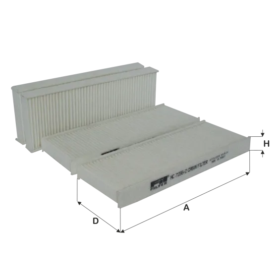 HC7256-2 Polen Filtresi