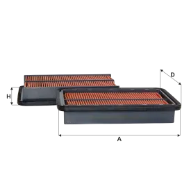 HP5005 Hava Filtresi