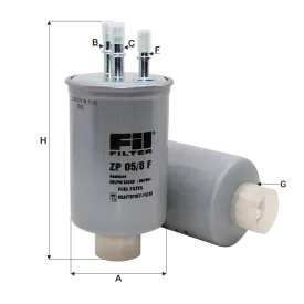 ZP05/8F Yakıt Filtresi