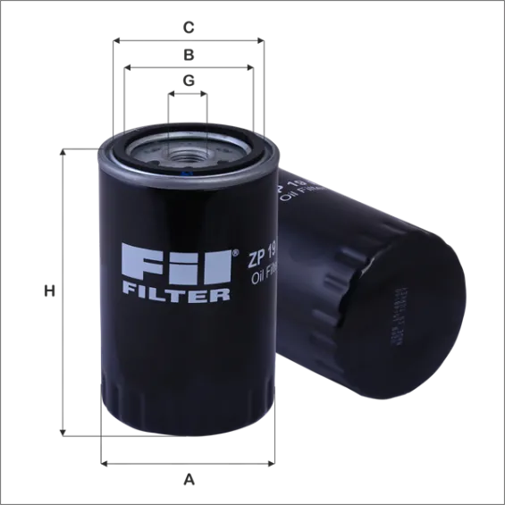 ZP19E Yağ Filtresi