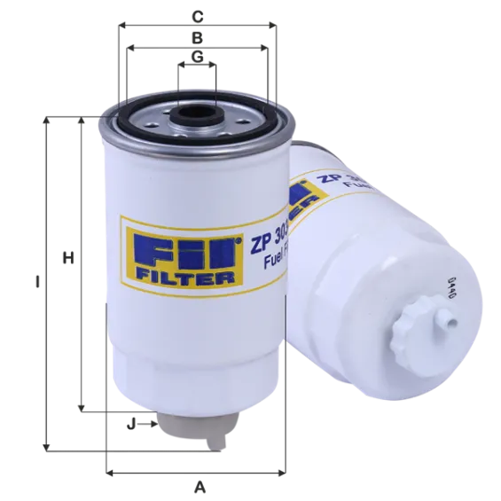 ZP3034AF Yakıt Filtresi