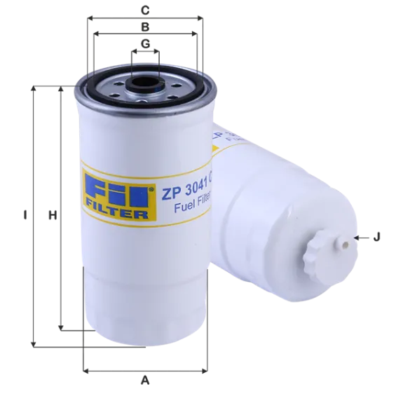 ZP3041CF Yakıt Filtresi
