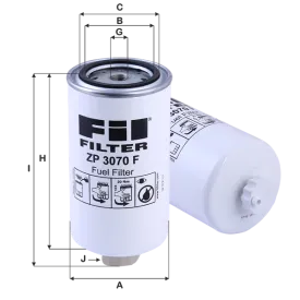 ZP3070F Yakıt Filtresi