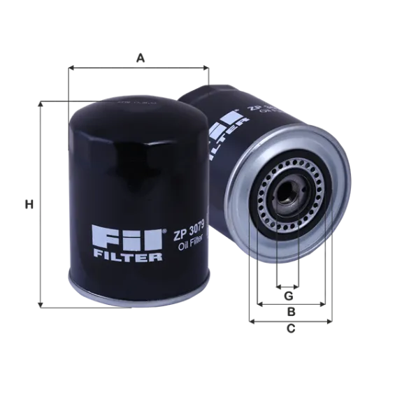 ZP3079 Yağ Filtresi
