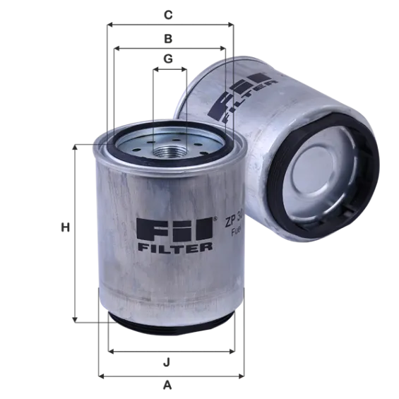 ZP3080AF Yakıt Filtresi