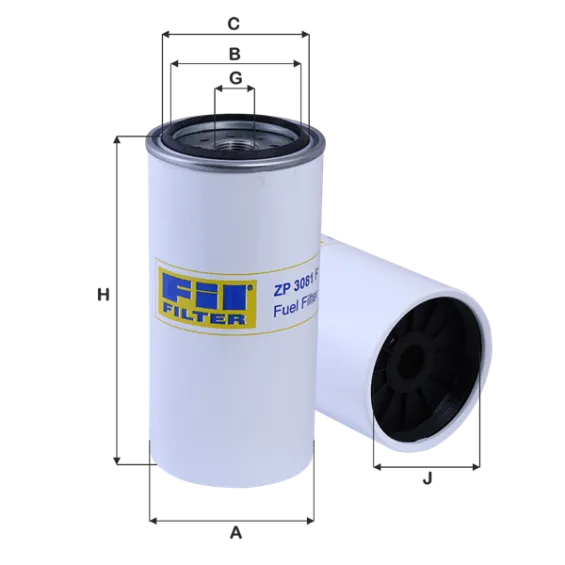 ZP3081F Yakıt Filtresi