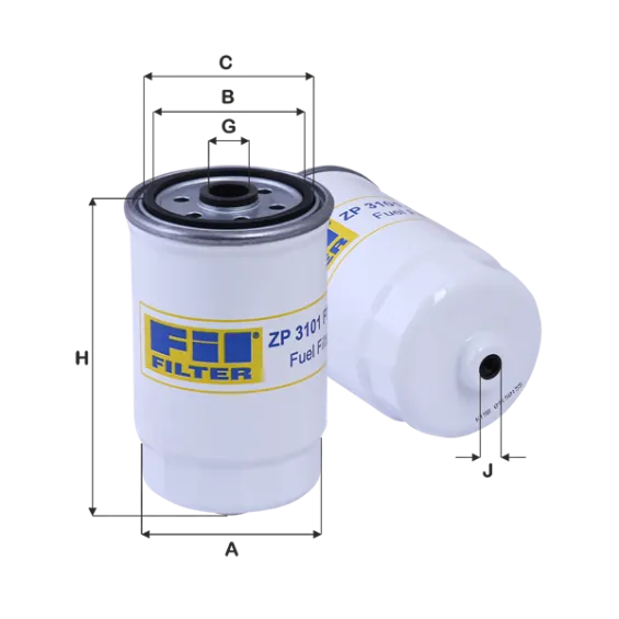 ZP3101FMB Yakıt Filtresi