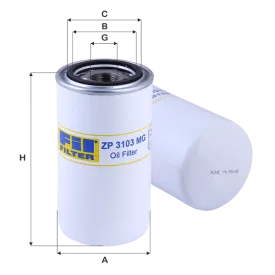 ZP3103MG Yağ Filtresi