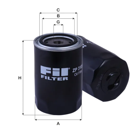 ZP3105 Yağ Filtresi