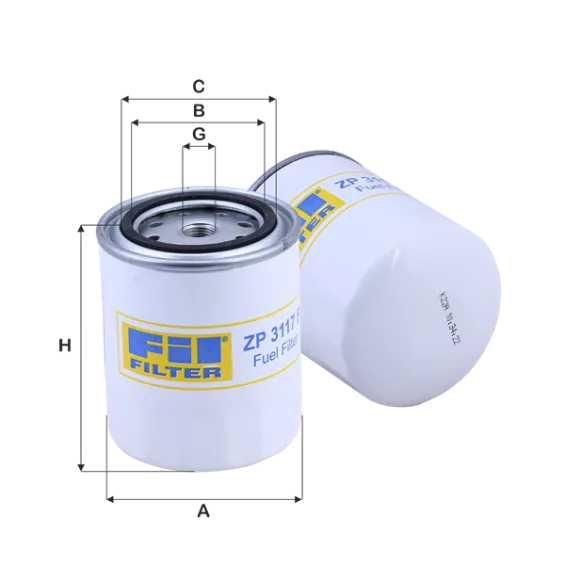 ZP3117F Yakıt Filtresi