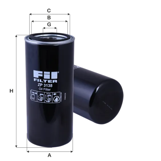 ZP3138 Hidrolik Filtresi