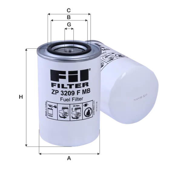 ZP3209FMB Yakıt Filtresi