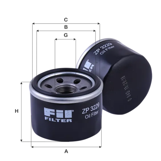 ZP3229 Yağ Filtresi