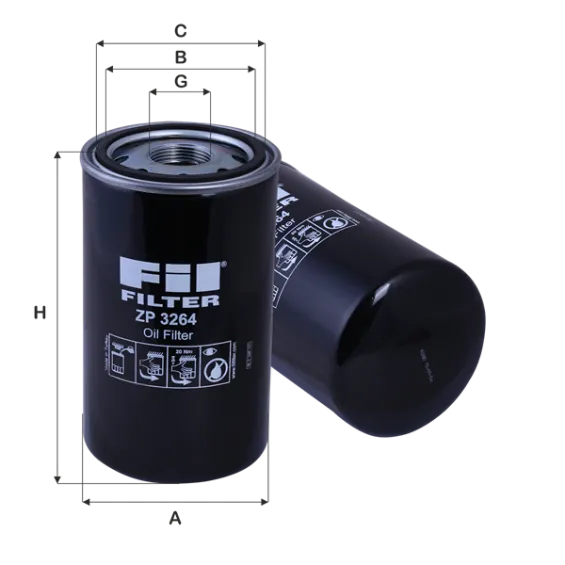 ZP3264 Hidrolik Filtresi