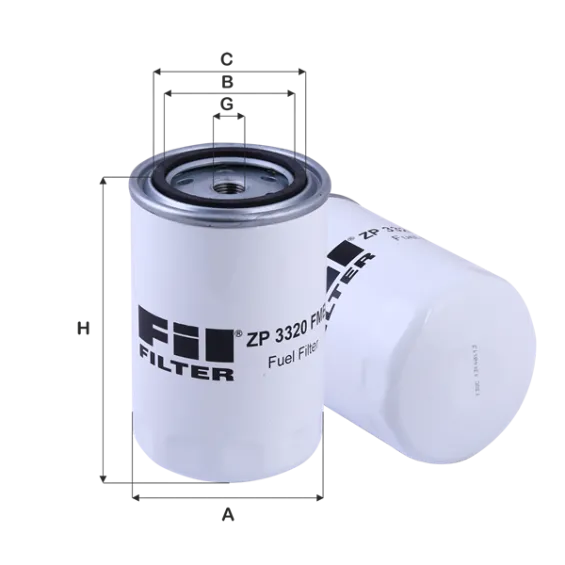 ZP3320FMB Yakıt Filtresi