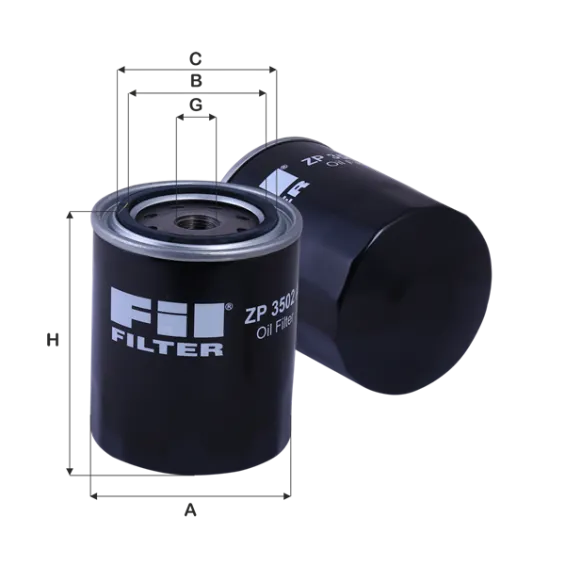 ZP3502A Yağ Filtresi
