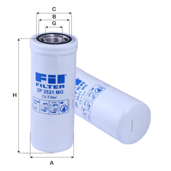 ZP3531MG Hidrolik Filtresi