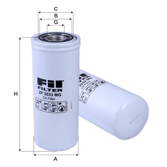 ZP3533MG Hidrolik Filtresi