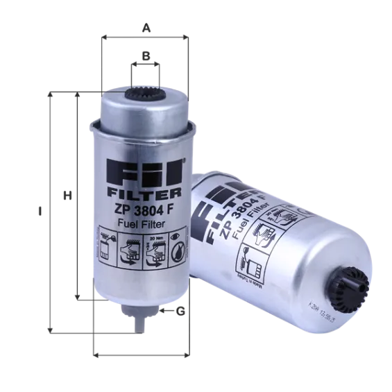 ZP3804F Yakıt Filtresi