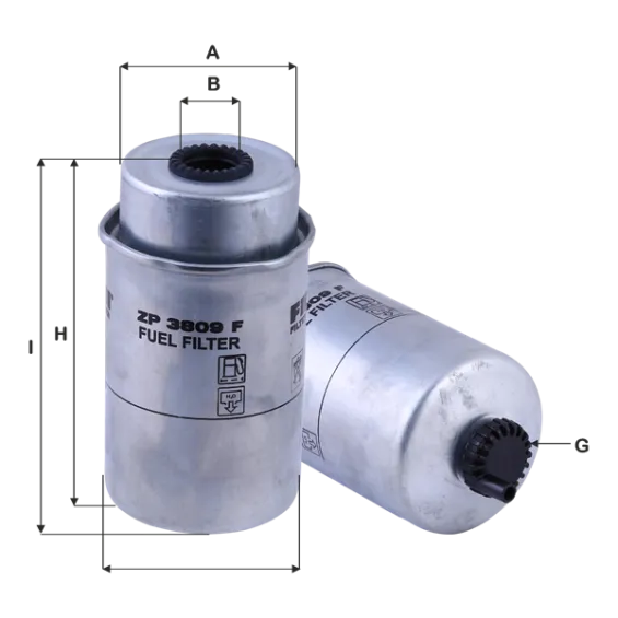 ZP3809F Yakıt Filtresi