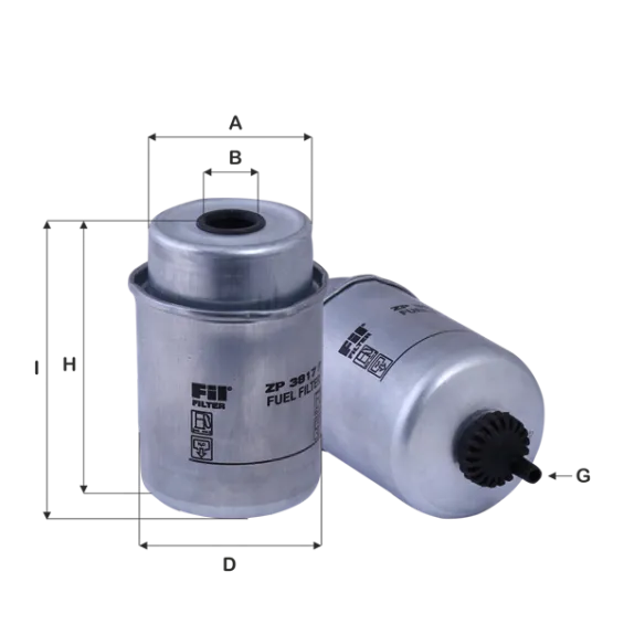 ZP3817F Yakıt Filtresi