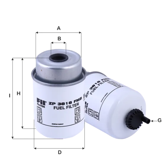 ZP3818FMB Yakıt Filtresi