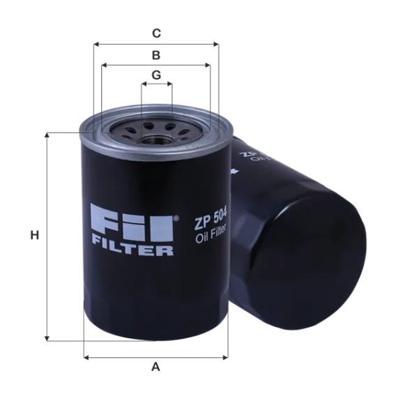 ZP504 Yağ Filtresi