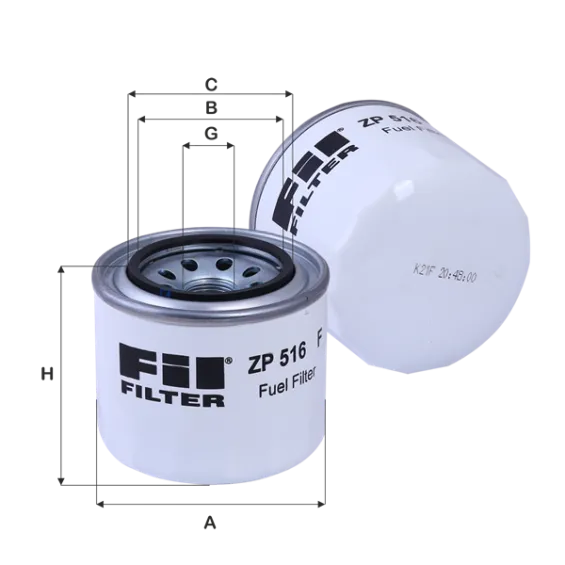 ZP516F Yakıt Filtresi