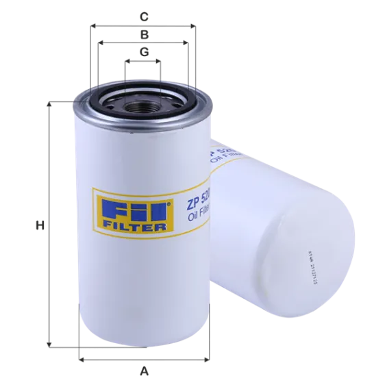 ZP520 Yağ Filtresi