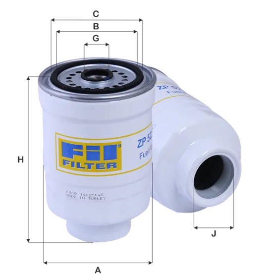 ZP522F Yakıt Filtresi