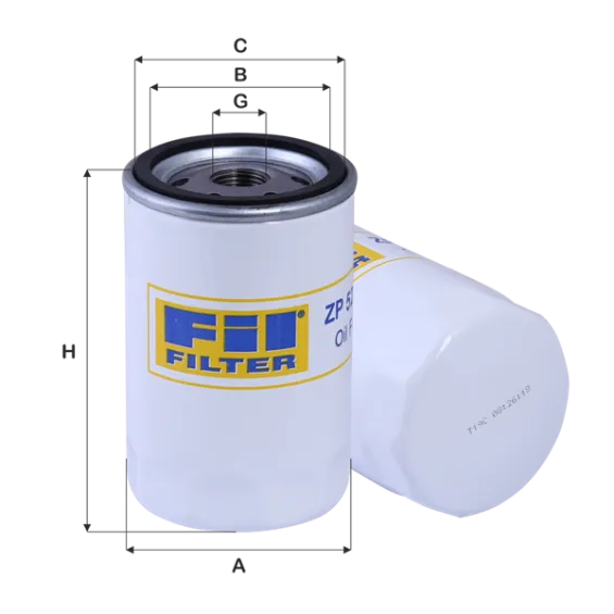 ZP523A1 Yağ Filtresi