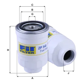 ZP548F Yakıt Filtresi