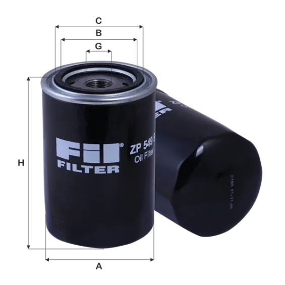 ZP549B Yağ Filtresi