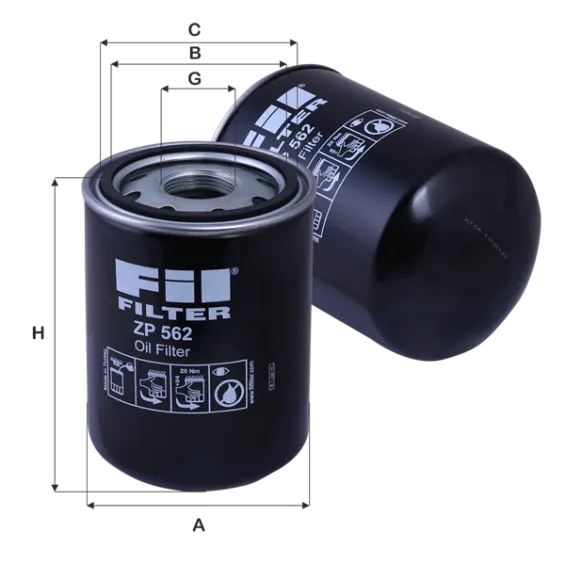 ZP562 Hidrolik Filtresi
