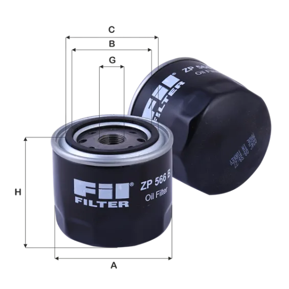 ZP566B Yağ Filtresi