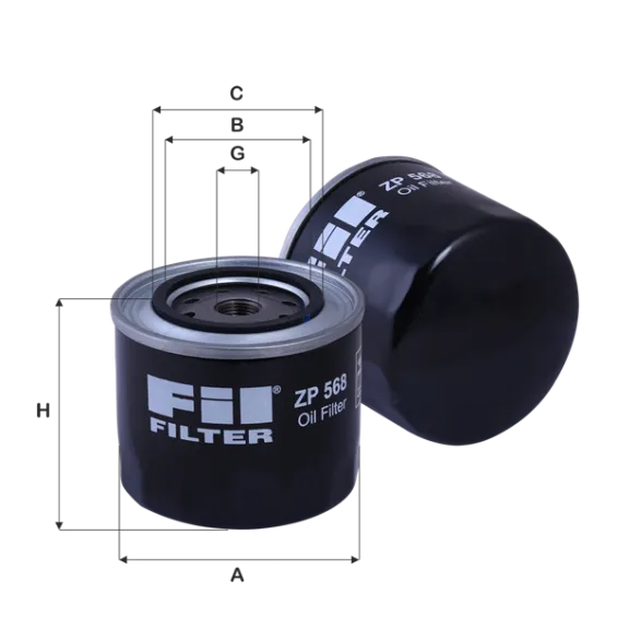 ZP568 Yağ Filtresi