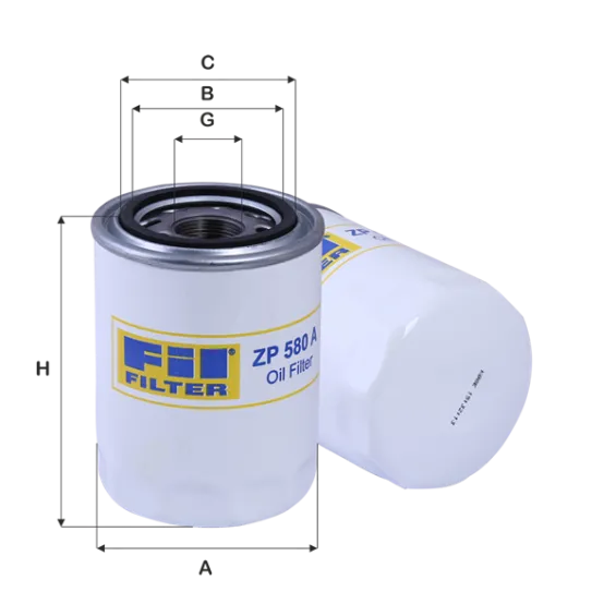 ZP580A Hidrolik Filtresi