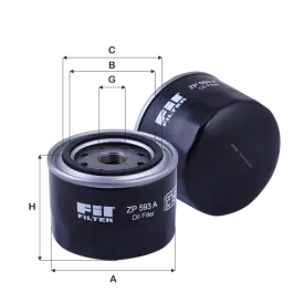ZP593A Hidrolik Şanzıman Filtresi