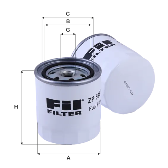 ZP598F Yakıt Filtresi