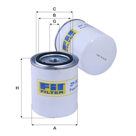ZP59F Yakıt Filtresi