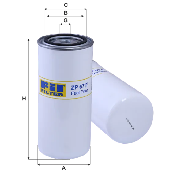 ZP67F Yakıt Filtresi
