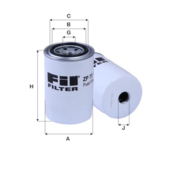 ZP73F Yakıt Filtresi