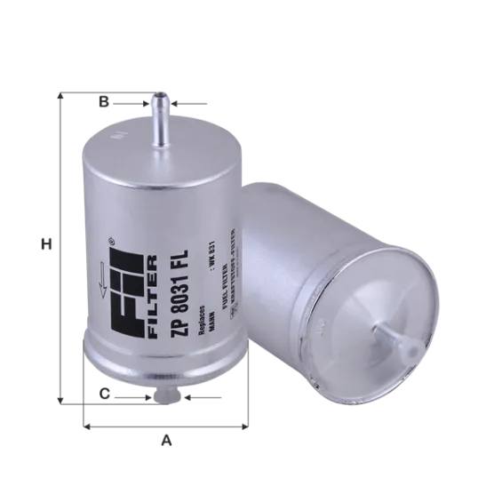ZP8031FL Yakıt Filtresi