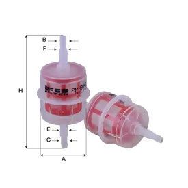 ZP8048FP Yakıt Filtresi