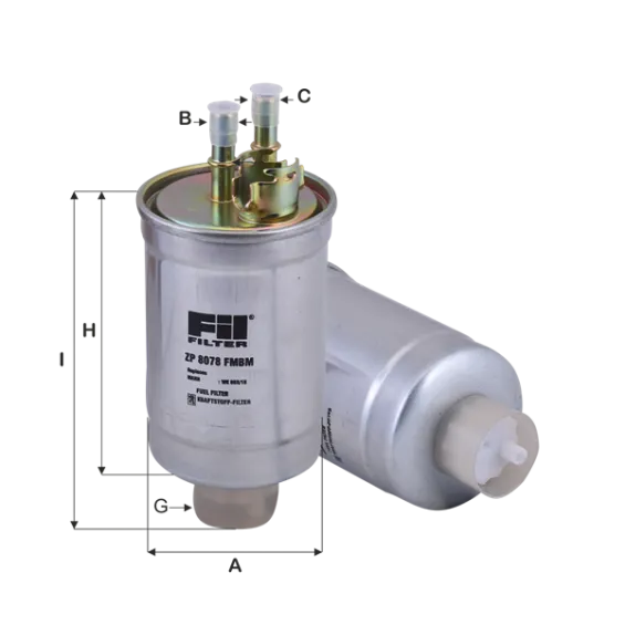 ZP8078FMBM Yakıt Filtresi